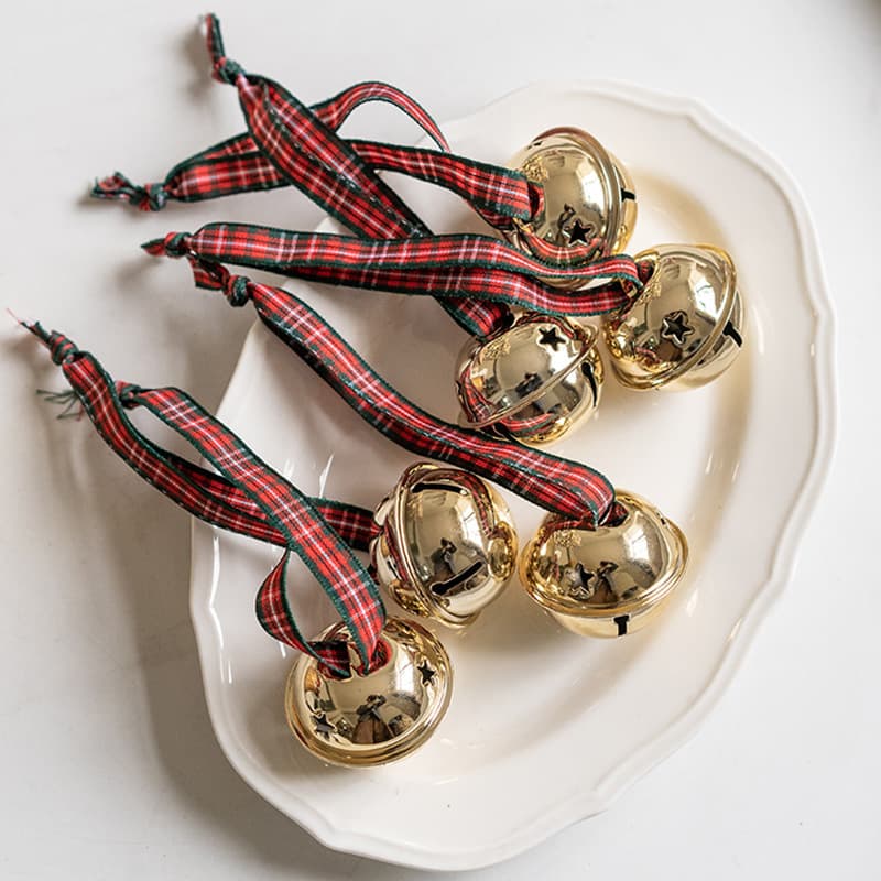 Cross-border New Arrival Christmas Bell Ornament Creative Tree Decoration Bells