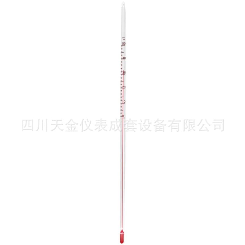 60cm Glass Rod Thermometer Mercury Red Liquid Thermometer for Industrial Laboratory Use 100℃150℃200℃300