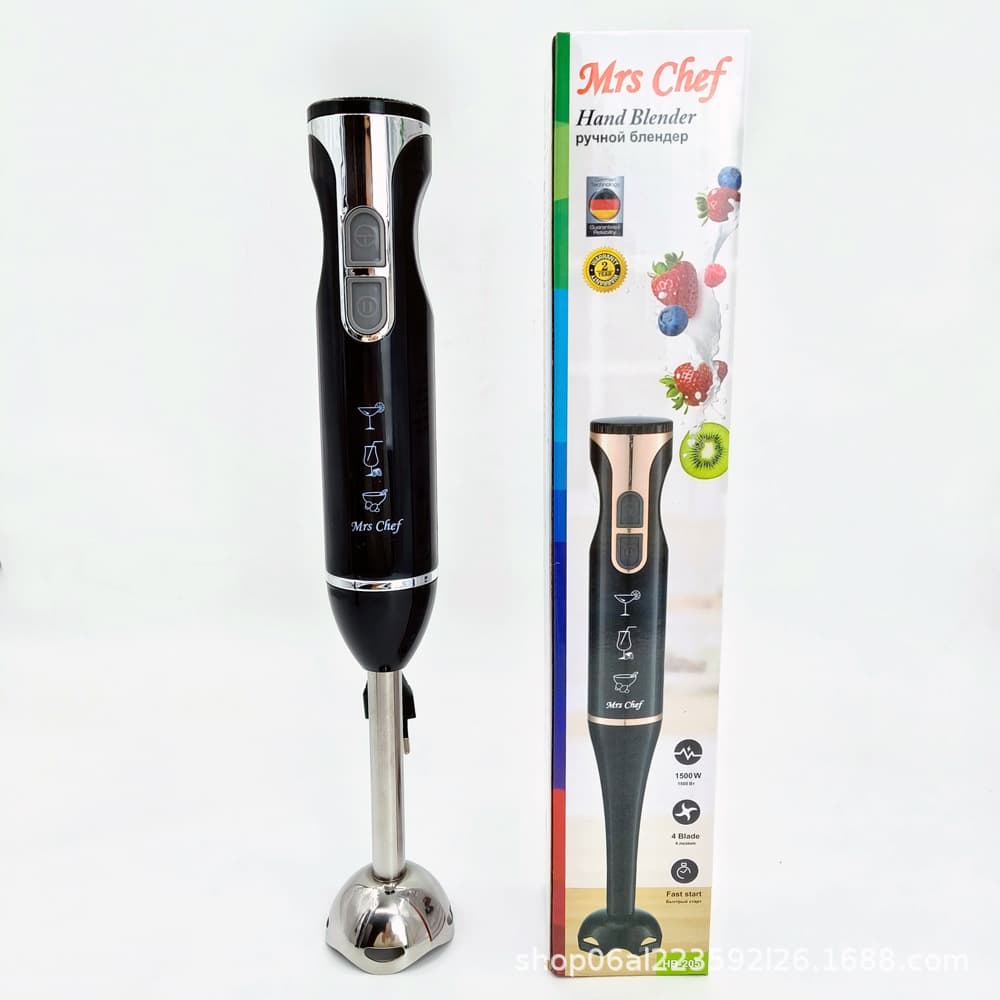 Mrs Chef HB-203 Handheld Cooking Stick Home Stainless Steel Baby Food Juicing Stirring Stick