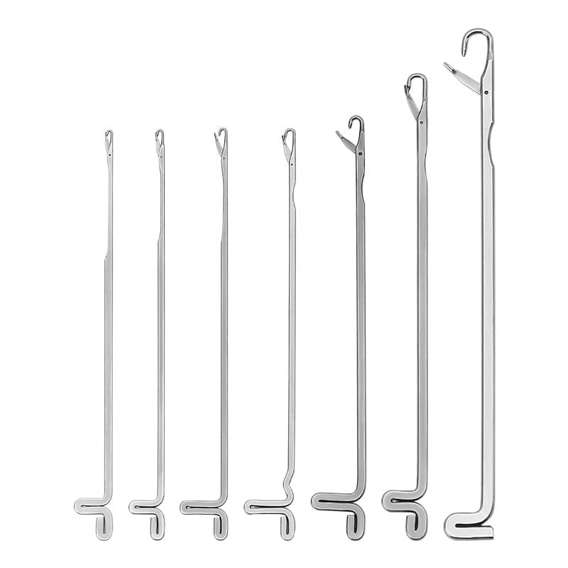 Beading needle crochet knitting tool with tongue hidden thread head needle short crochet set hook needle flat knitting needle mending needle