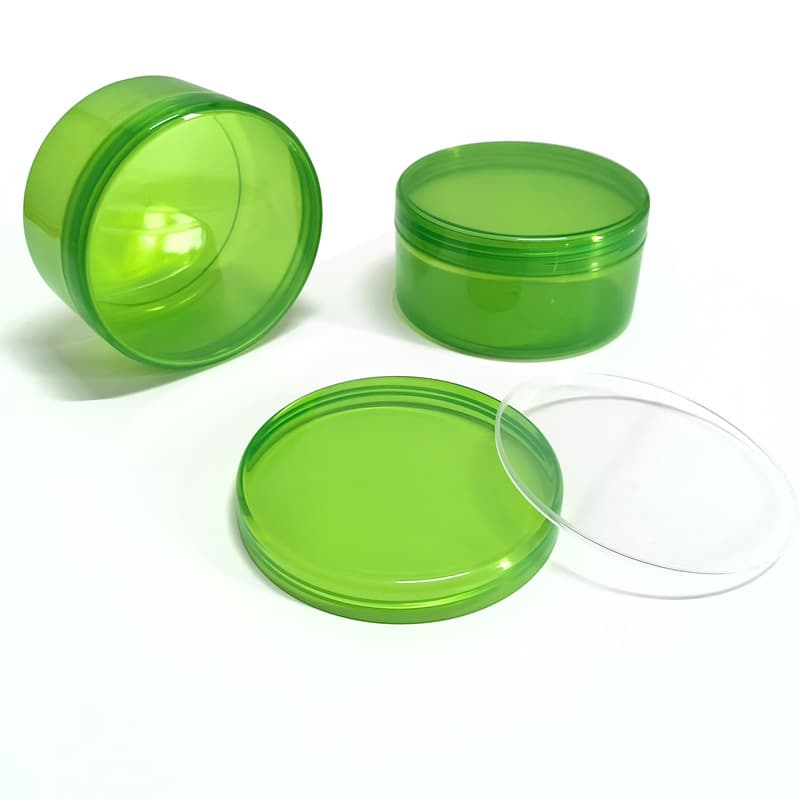 300ml Aloe Vera Gel Bottle Aloe Vera Jar PP Wide Mouth Sleeping Mask Container Ice Cream Cream Cosmetic Jar