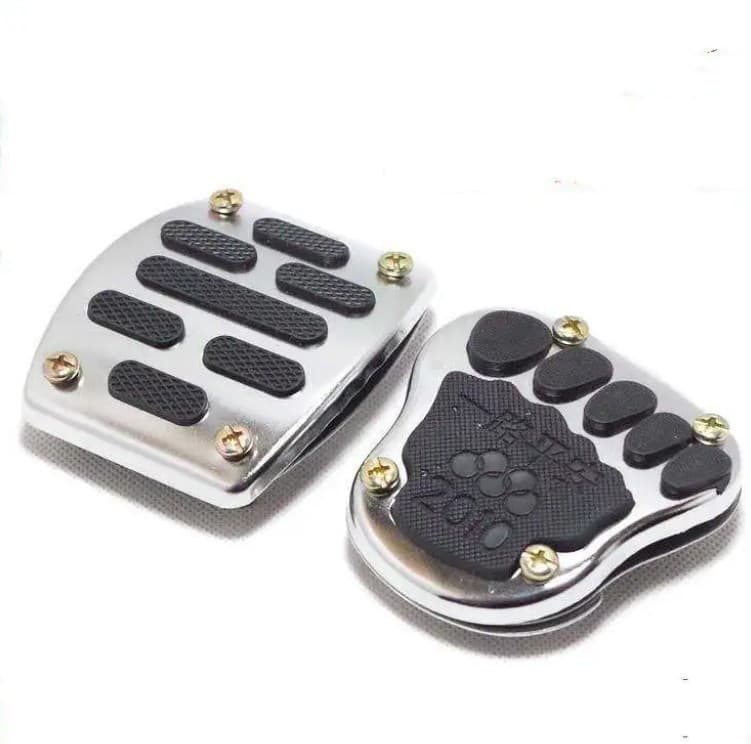 Motorcycle Scooter Tricycle Modified Thickened Brake Pedal Aluminum Alloy Anti-Slip Universal Foot Pedal Accessories
