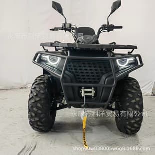 ATV Sand Motorcycle All-Terrain Mountain Off-Road Four-Wheel Shaft Drive 300cc Sand Vehicle Gasoline for Venue Rental