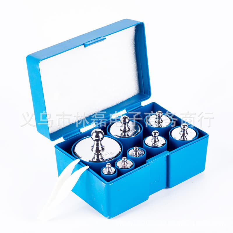 1kg Weight Set 1000g Teaching Weights for Beam Balance Scale Electronic Scale M2 Class Calibration Weights