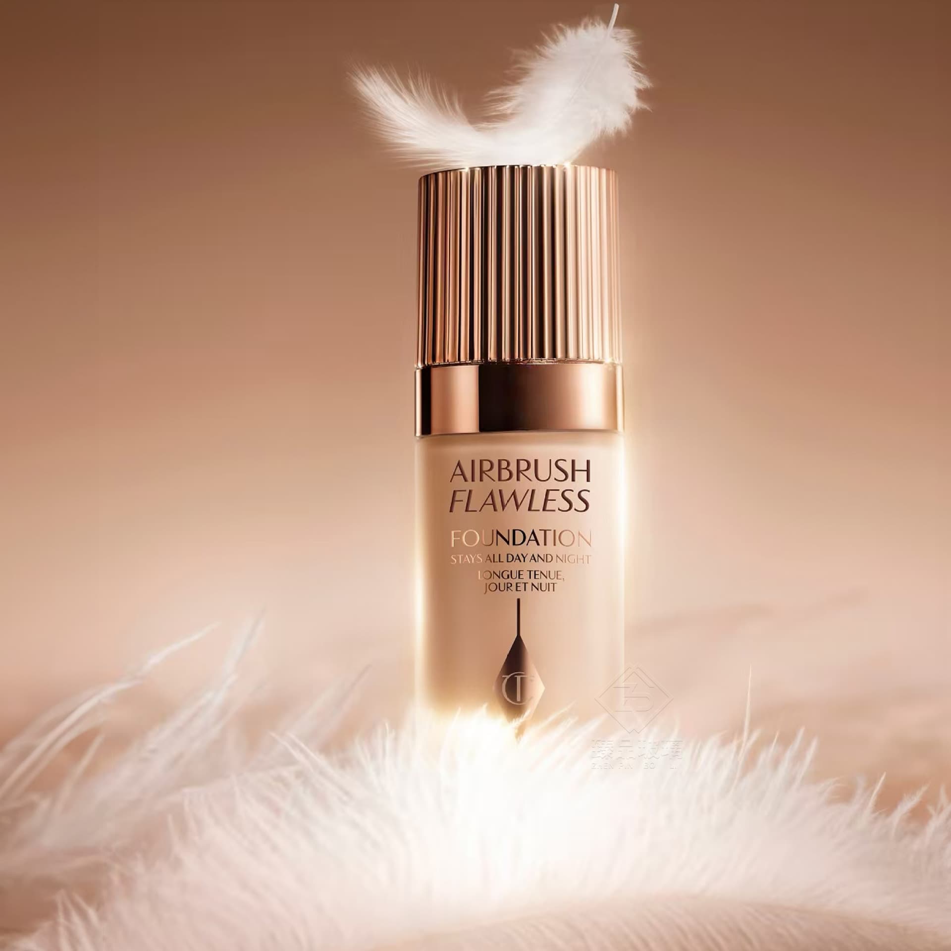 CT Same-Style Liquid Foundation Glass Bottle BB Cream Isolation Cream 30ml Lotion Bottle Tinted Moisturizer Bottle Bottle