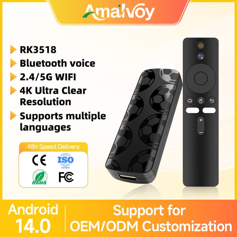 TVR3PRO TV Box Bluetooth Dual Band Voice TVBOX Android HD Network TV Box