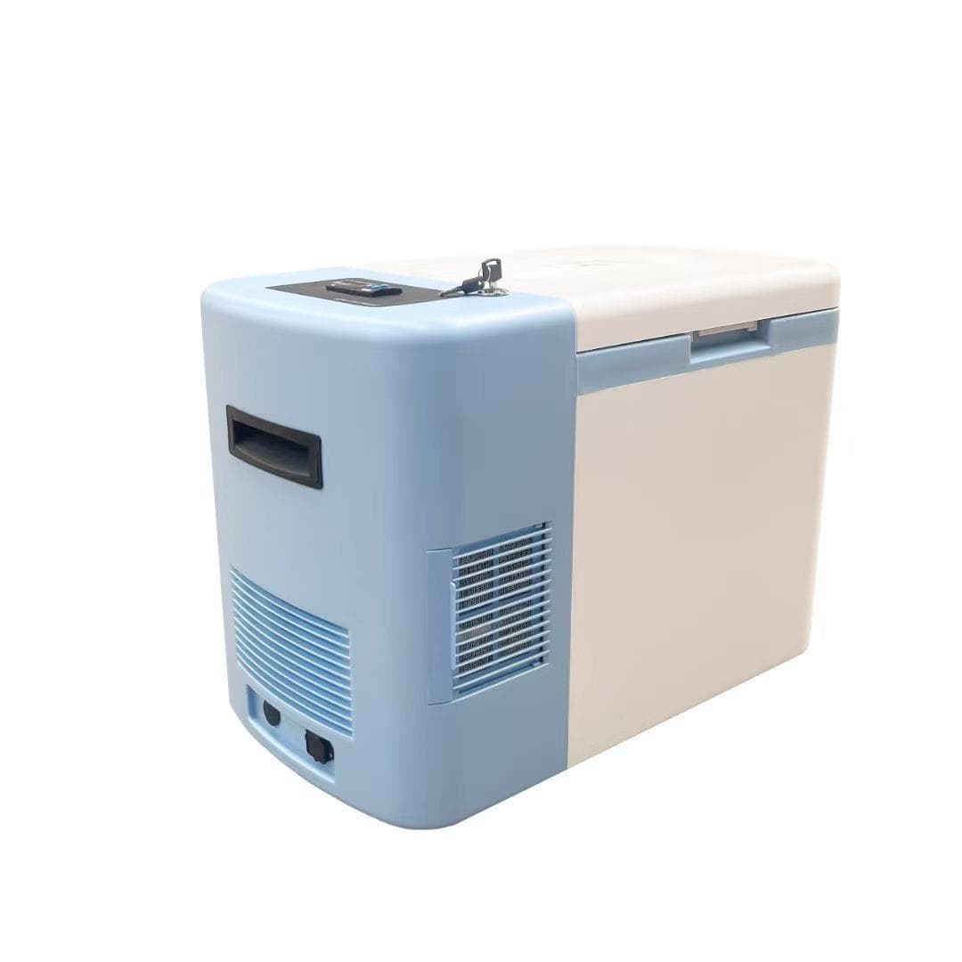 Portable Low-Temperature Refrigerator 220V/110V Dual Use, Vaccine Transport Storage Box, Laboratory Refrigerator Freezer