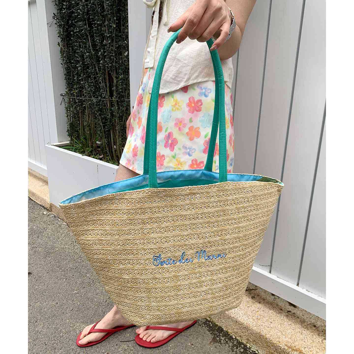 Vacation Style Large Capacity Woven Straw Tote Bag for Women, Premium Beach Shoulder Bag, Korean Versatile Handbag Trendy