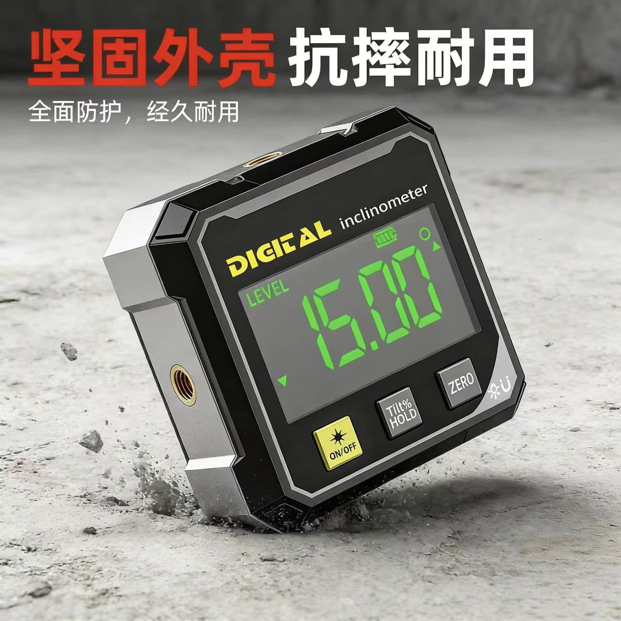 Dual Laser Digital Inclinometer Lithium Battery Level Meter Angle Slope Gauge Industrial Grade Europe Cross-border Exclusive