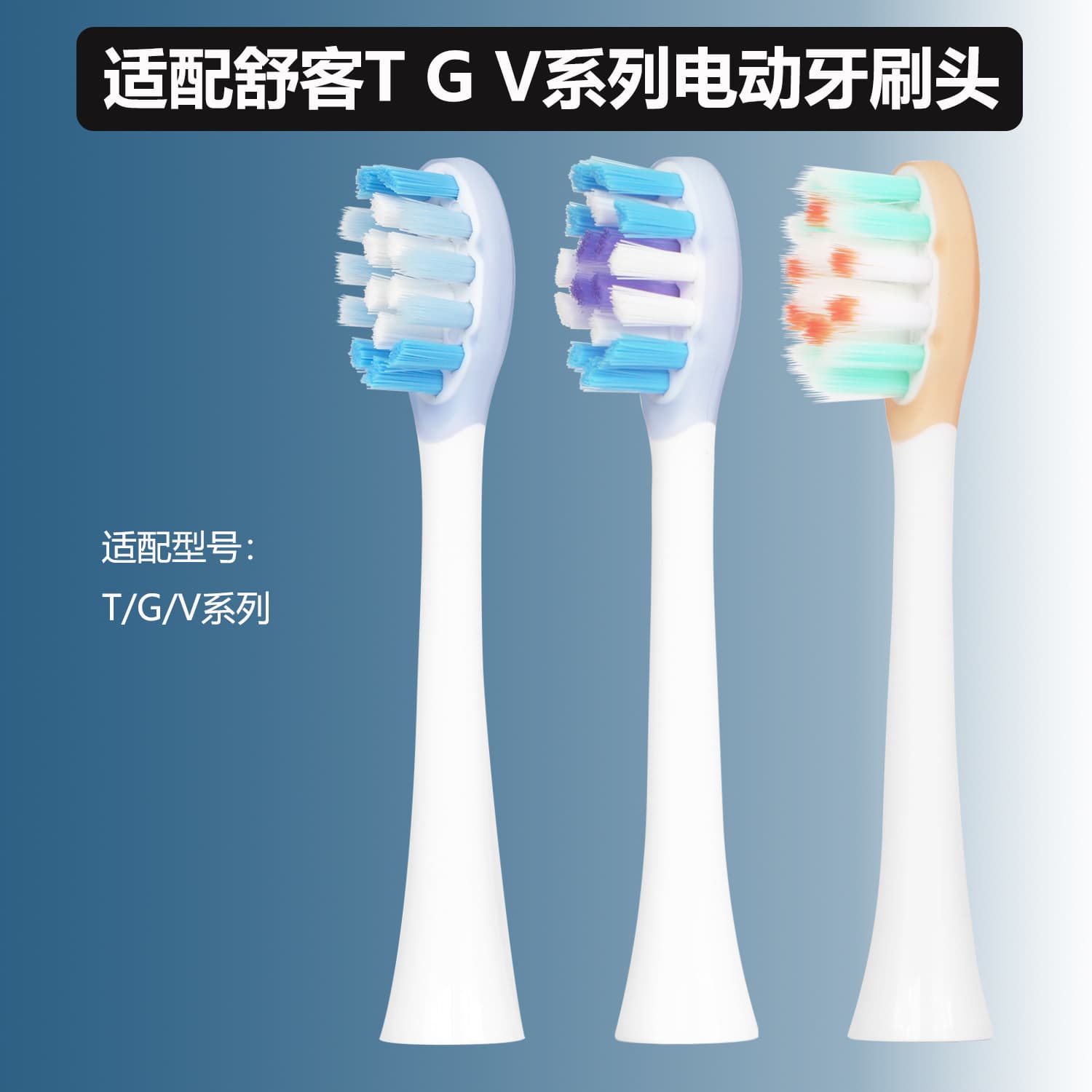 Compatible with Sakypro Electric Toothbrush Heads T G V Series T2 T3 G33 G5 V3 Replacement Brush Heads