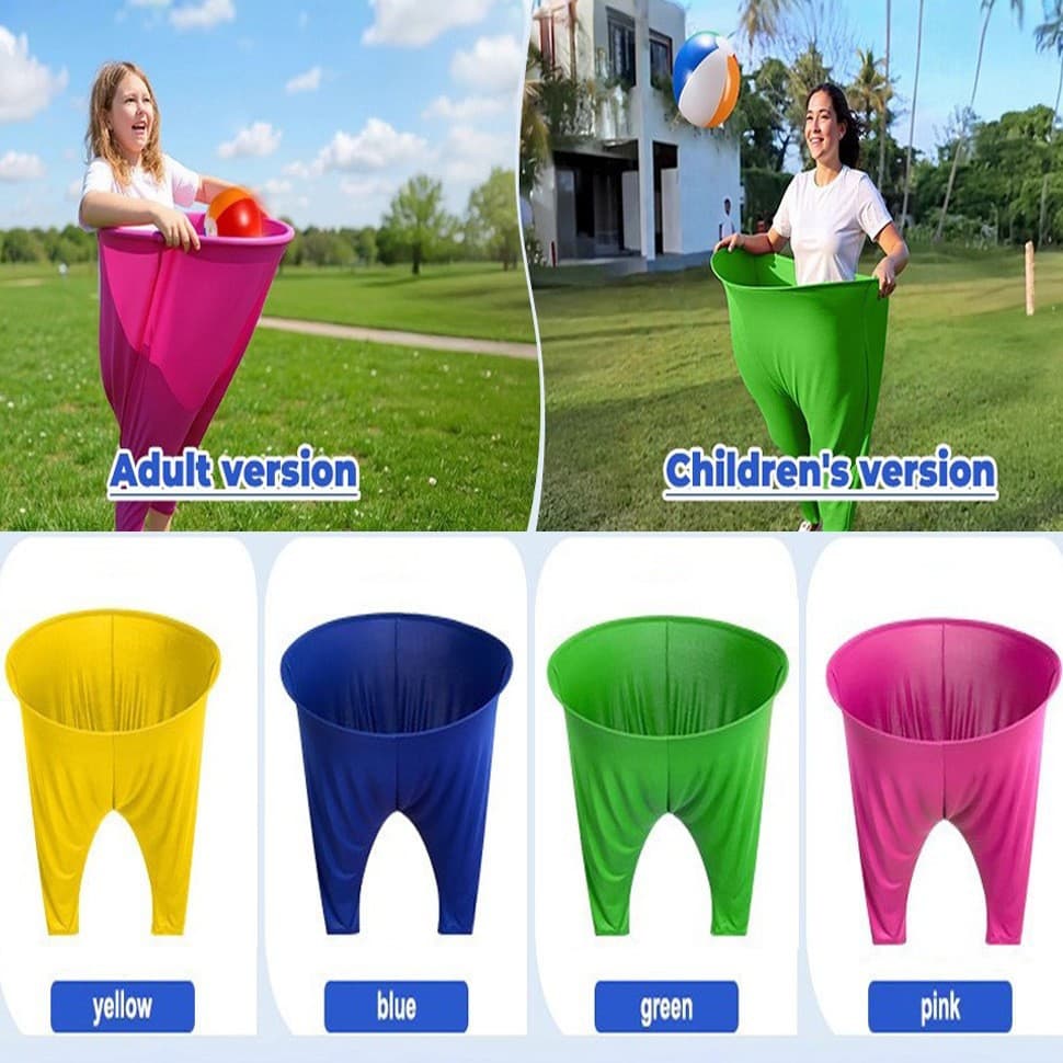 New Granny Pants Yard Game Outdoor Catch Pants Game Parent-Child Throwing Toy Props