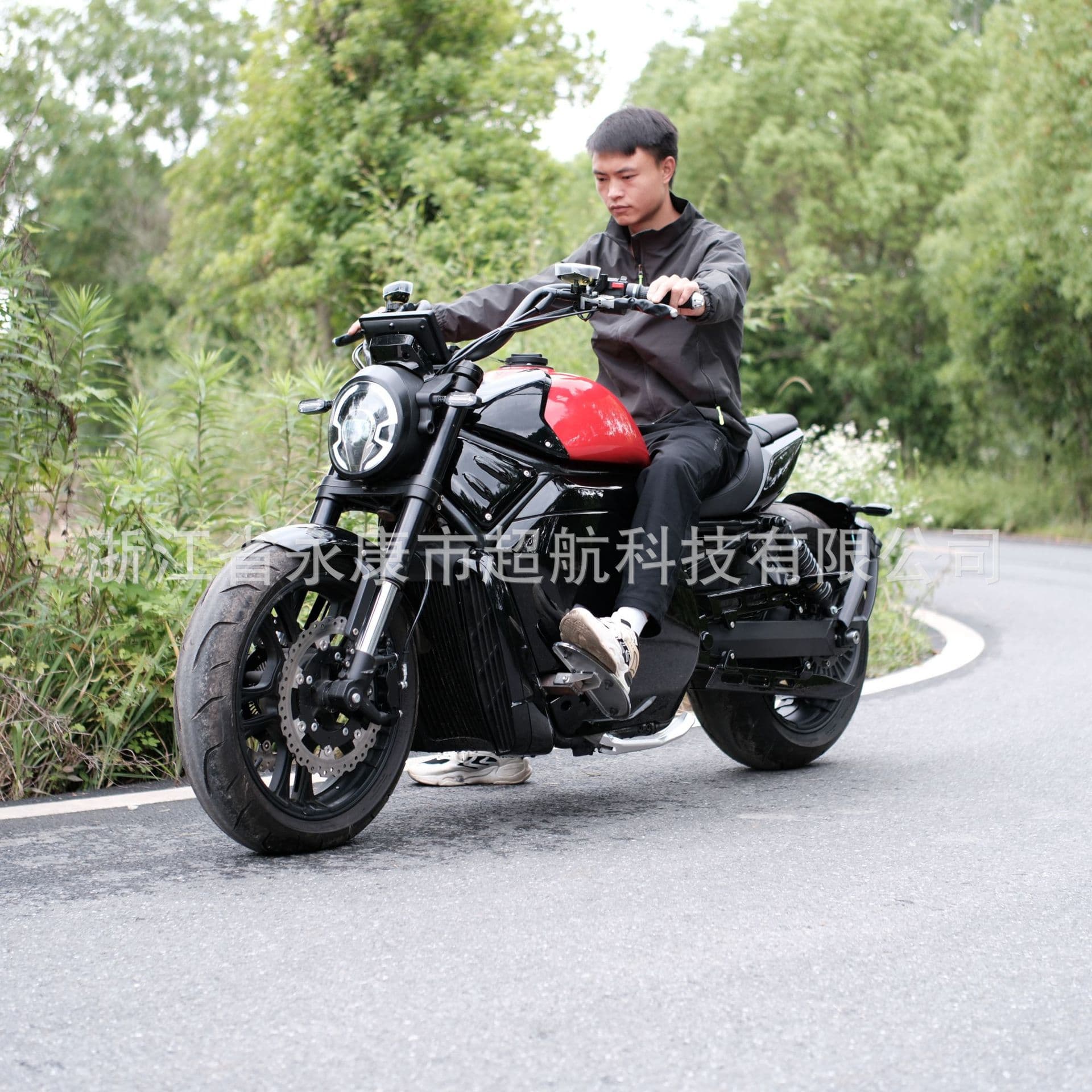 96V 15000W High-Speed Electric Motorcycle Sequence Zero Retro Cruiser Street Bike Export Only