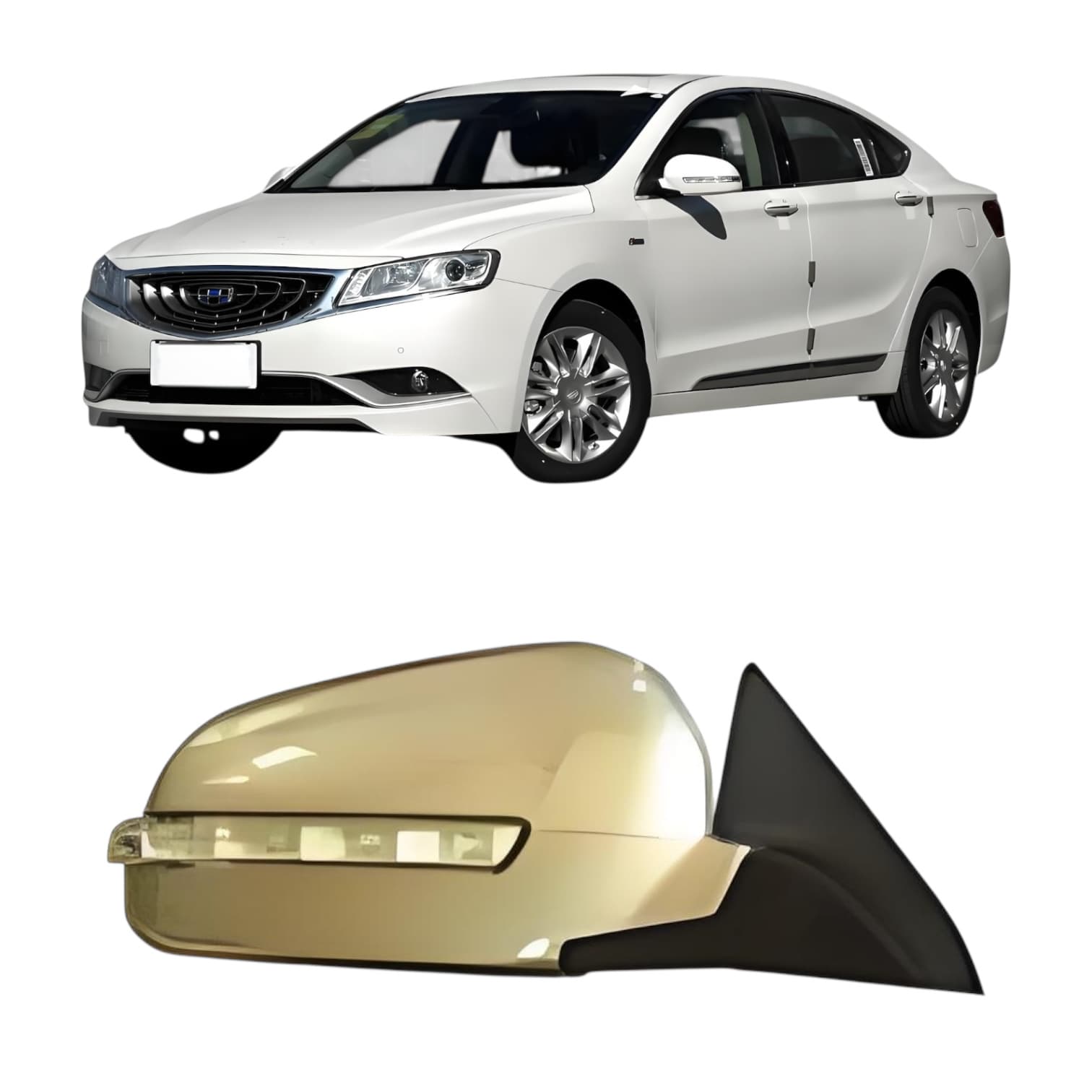 For 2015 Geely Borui Emgrand GT Exterior Mirror Rearview Mirror 6017003400K11