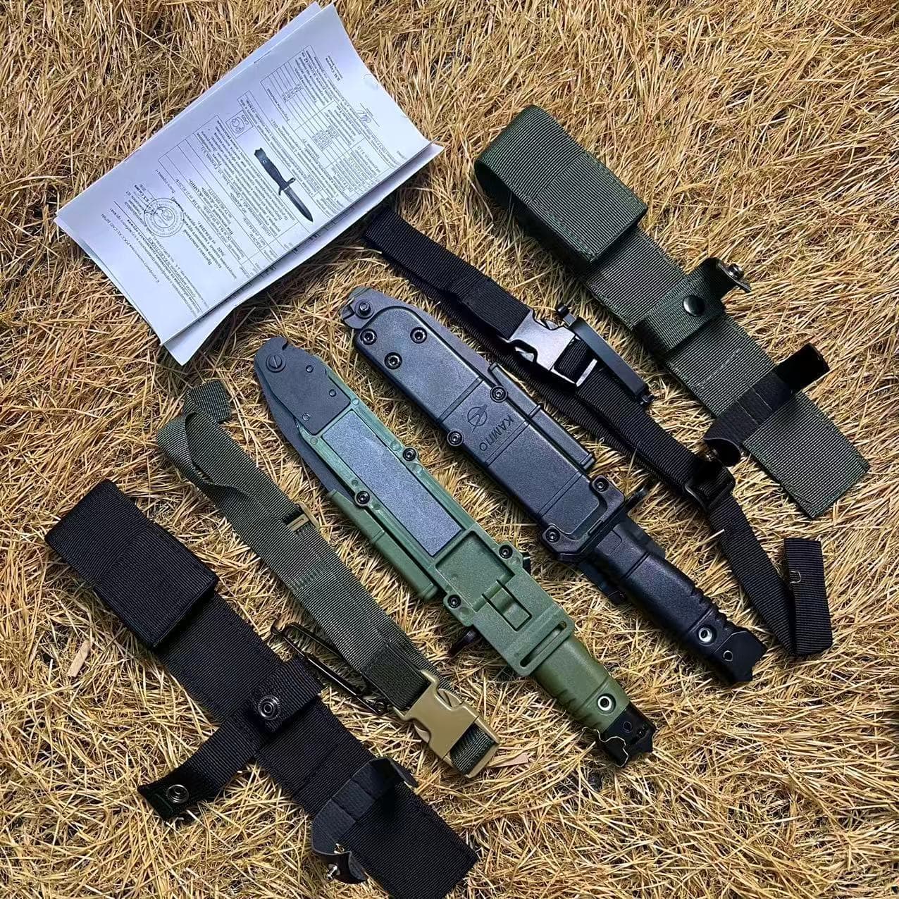 Russia Cross-border Bestseller AK12 Knife Sheath Outdoor Portable Survival Multi-purpose Tool Plastic K Sheath Veteran Military Enthusiast Collection