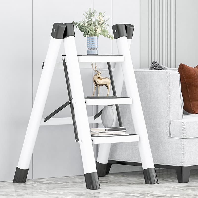 Household ladder indoor and outdoor folding ladder, multi-functional A-frame step ladder, thickened safe telescopic portable step climbing stairs