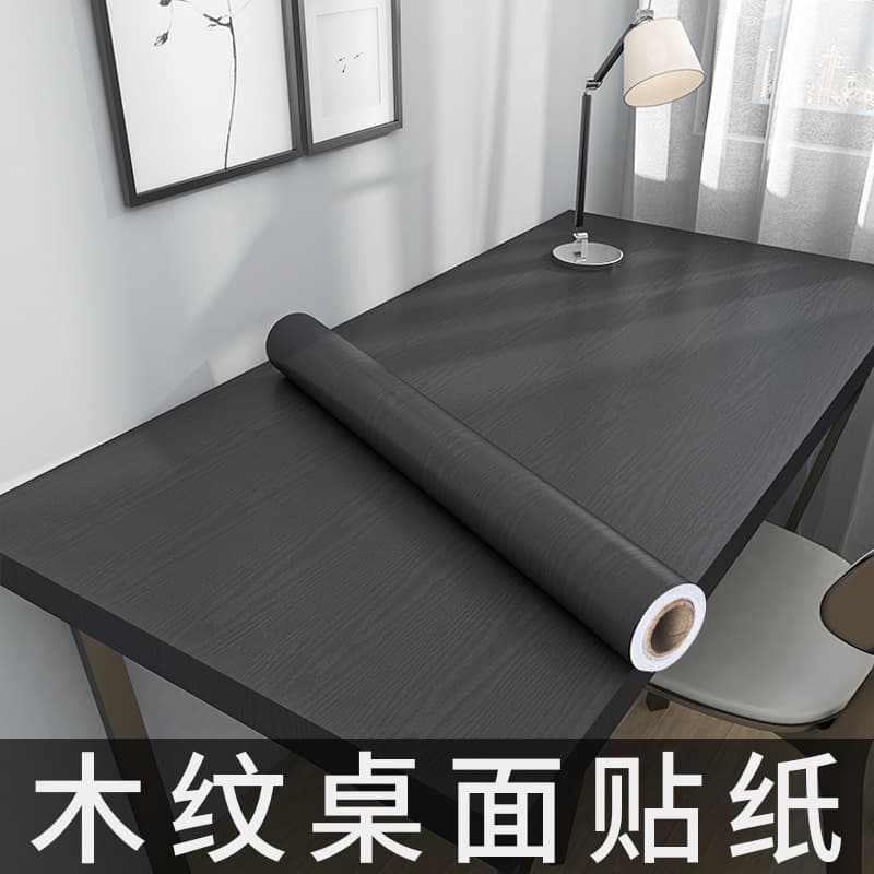 Thickened wood grain adhesive paper for tabletops, waterproof, oil-proof, heat-resistant, self-adhesive for cabinet doors, tables, wardrobes, furniture renovation