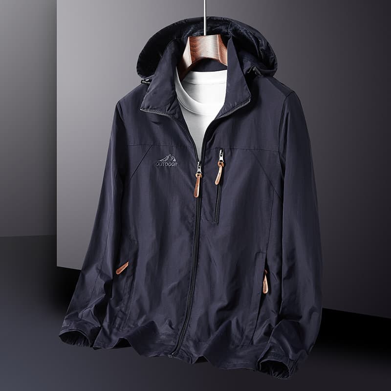 Cross-border Spring/Autumn Jacket Men's Trendy Outdoor Hiking Windbreaker Sports Coat