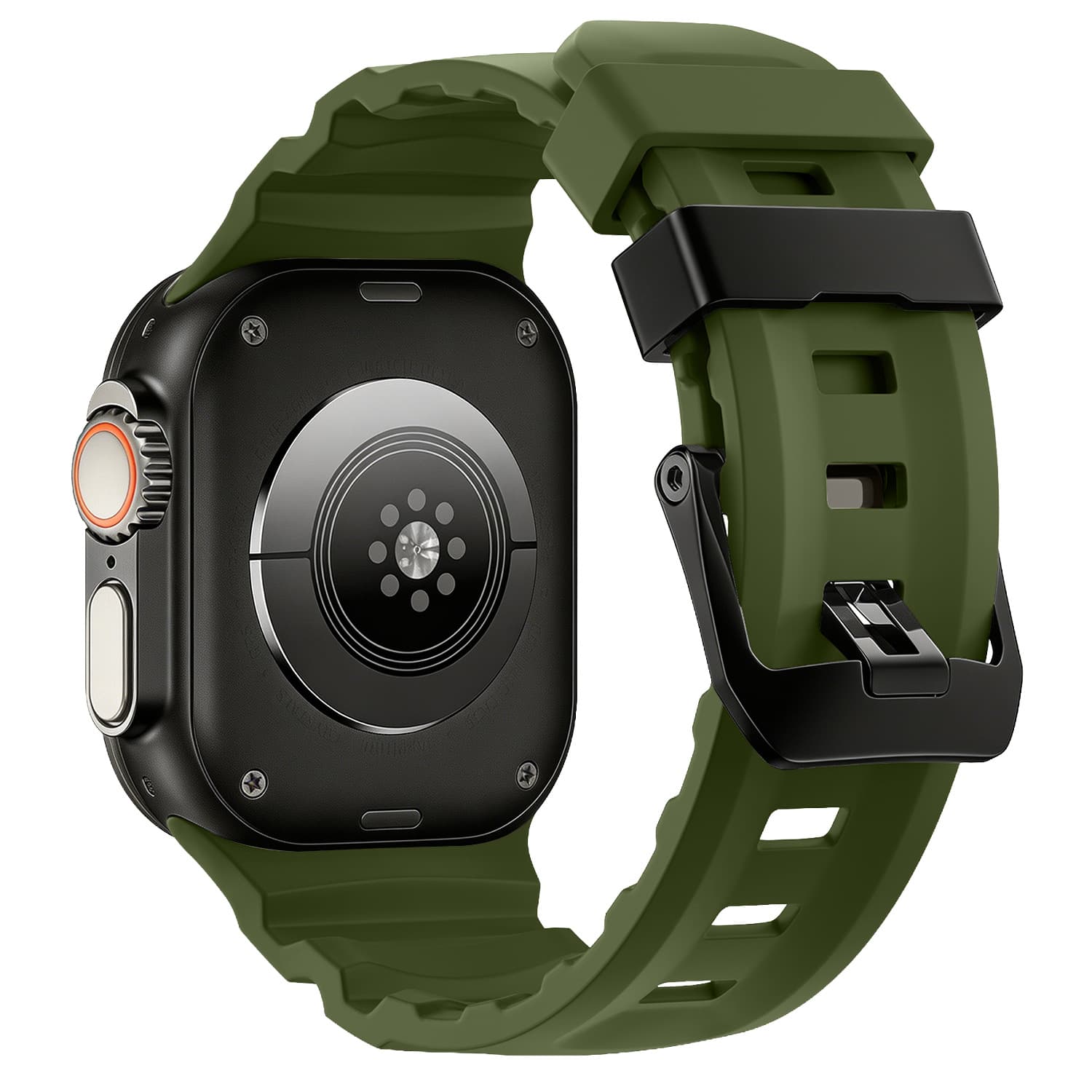 Compatible with iWatch bands, Apple Watch Ultra trail loop silicone breathable band for S10 S11 Apple Watch