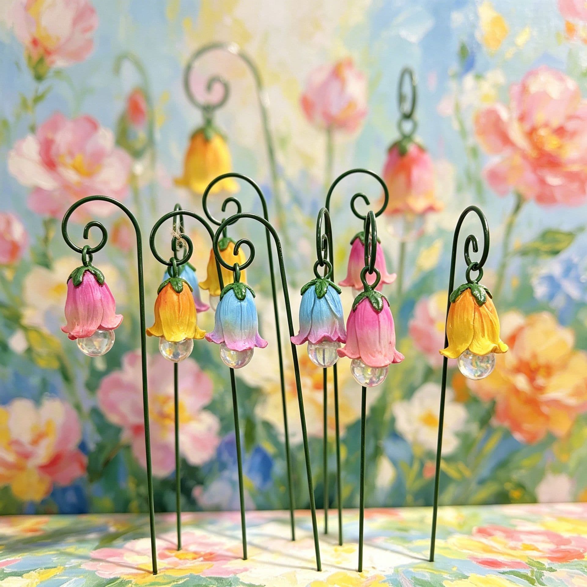 Cross-border Decorative Lily of the Valley Garden Stake