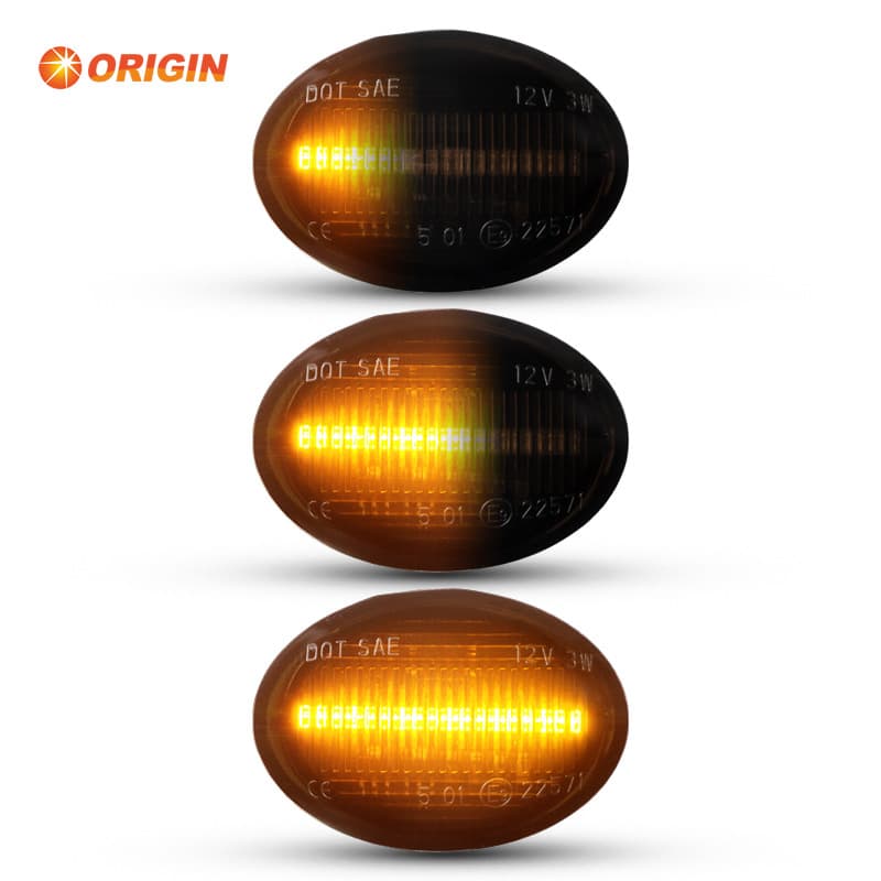 LED Side Marker Light for Fiat 500 500L Ford KA RU8 Side Turn Signal