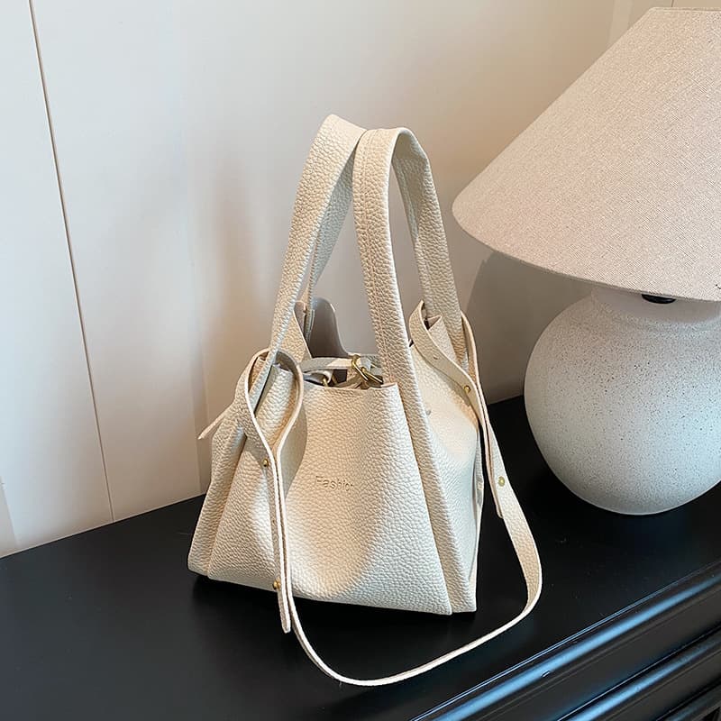 Office worker handbag, book bag, daily miscellaneous appendix bag, portable large capacity, simple Korean version commuter bag, versatile for women
