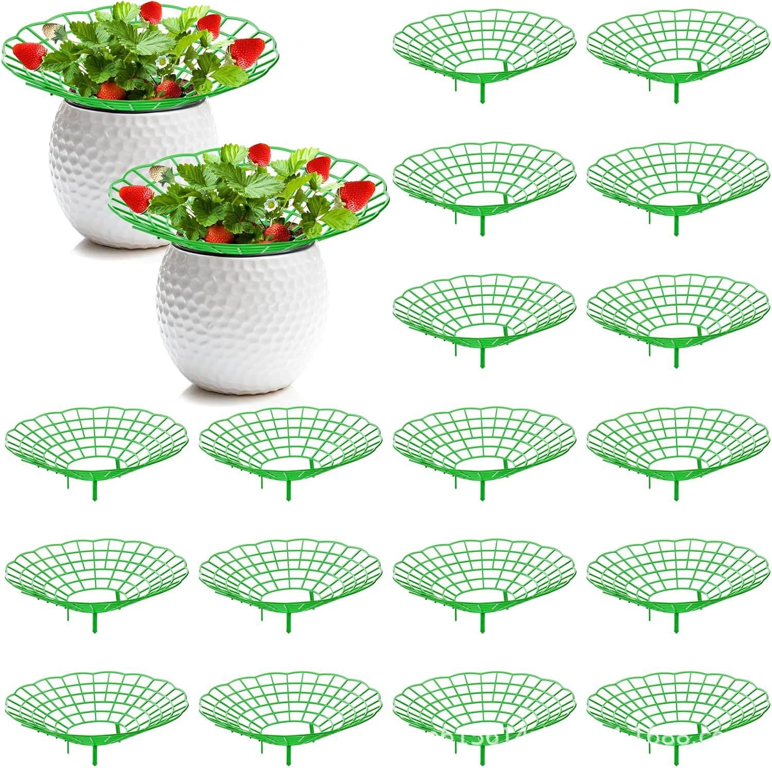 Cross-border strawberry support strawberry planting three-dimensional rack tray fruit support rack pastoral rot-proof green plant support