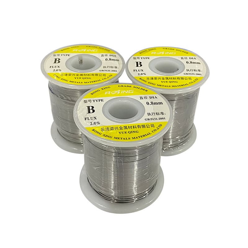 Wholesale rosin core solder wire 0.8mm no-clean solder wire shoe lamp special tin bar electronic repair accessories tin wire