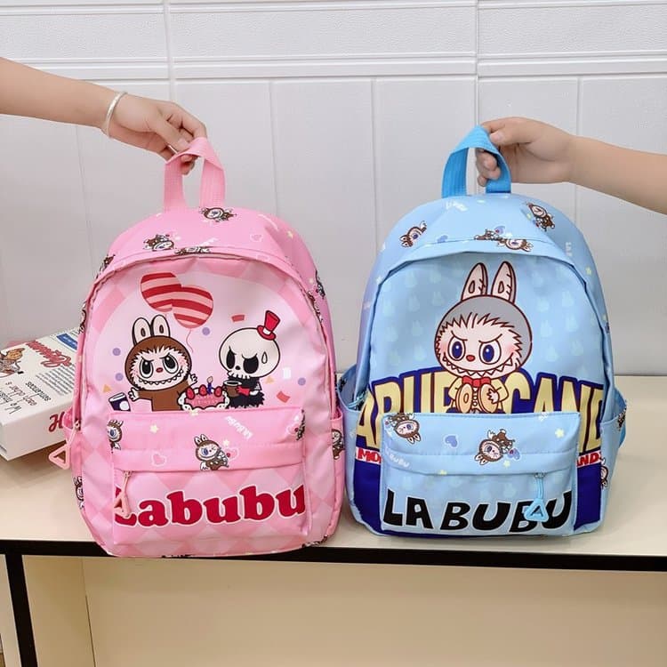 Cute Kindergarten Backpack for Girls 3-5 Years Old, New Cartoon Preschool Backpack for Boys and Girls, Lightweight Double-Shoulder Bag