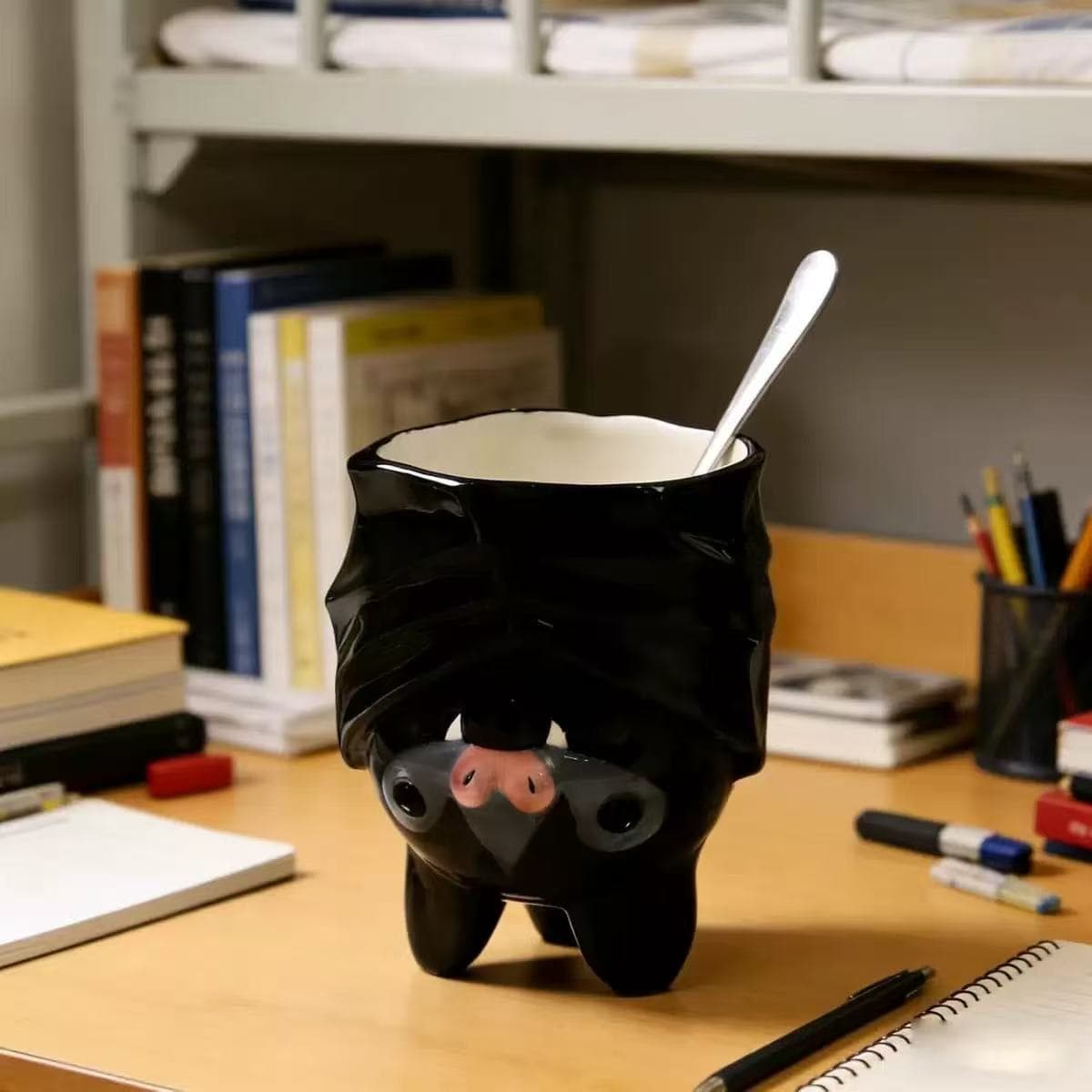 Cross-border New Product: Bat Upside Down Shaped Mug for Home Decoration
