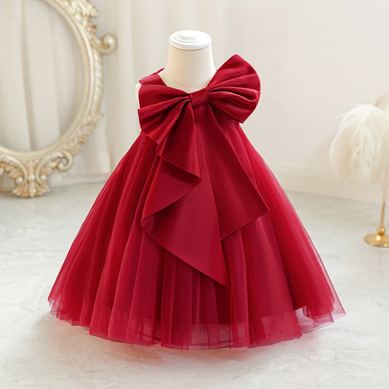 Cross-border Amazon Children's Birthday High-end Dress Festival Performance Costume Flower Girl Wedding Tutu Dress