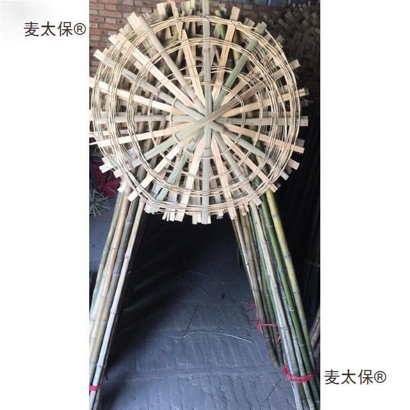 Mai Taibao fresh flower wreath frames, bamboo woven wreath frames, handcrafted in various specifications.