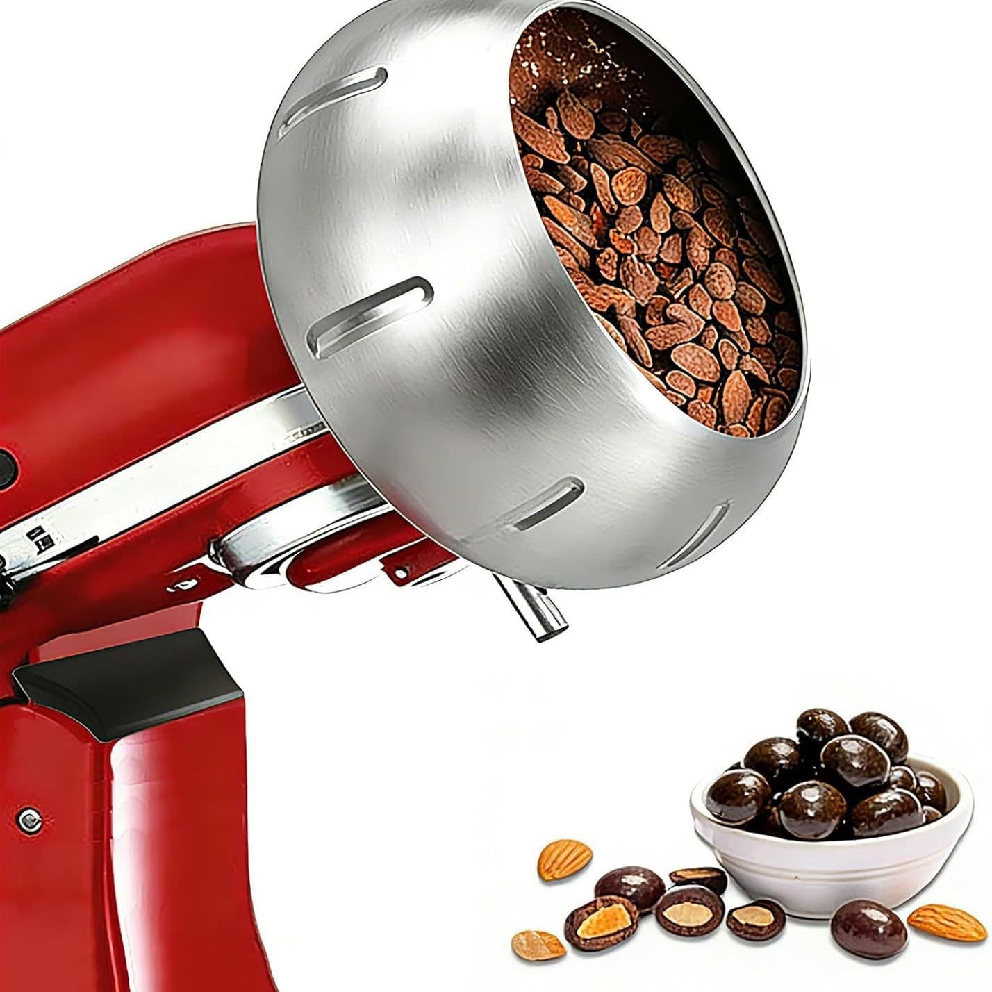 For KitchenAid Stand Mixer Candy Coating Accessory, KitchenAid 4.5QT/5QT Chocolate Almond Strawberry