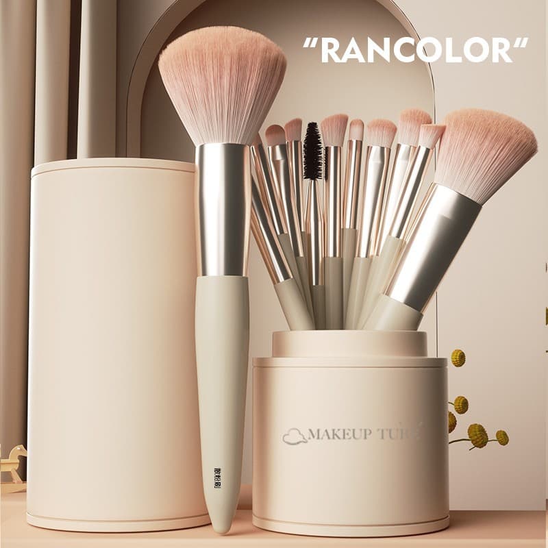 Rancolor Makeup Brush Set Soft Bristle Student Concealer Brush Blush Powder Soft Wholesale Makeup Brush Set