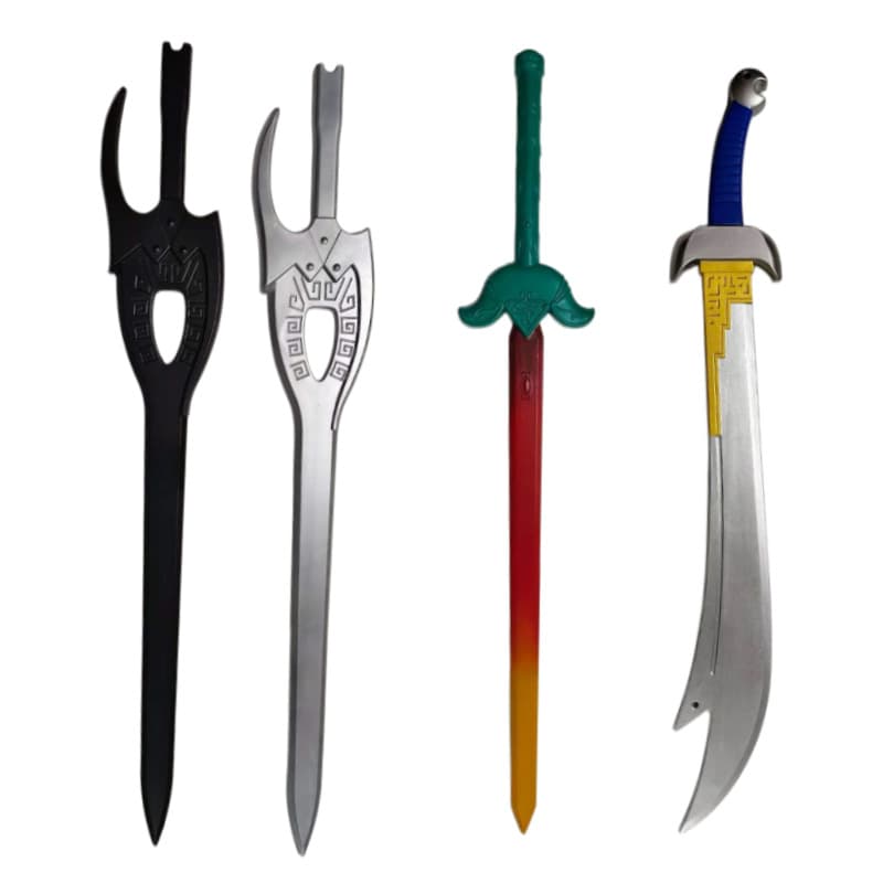 Martial Arts Legendary Sword - Top Ten Divine Weapons PU Rubber Cosplay Role-Playing Prop Toy