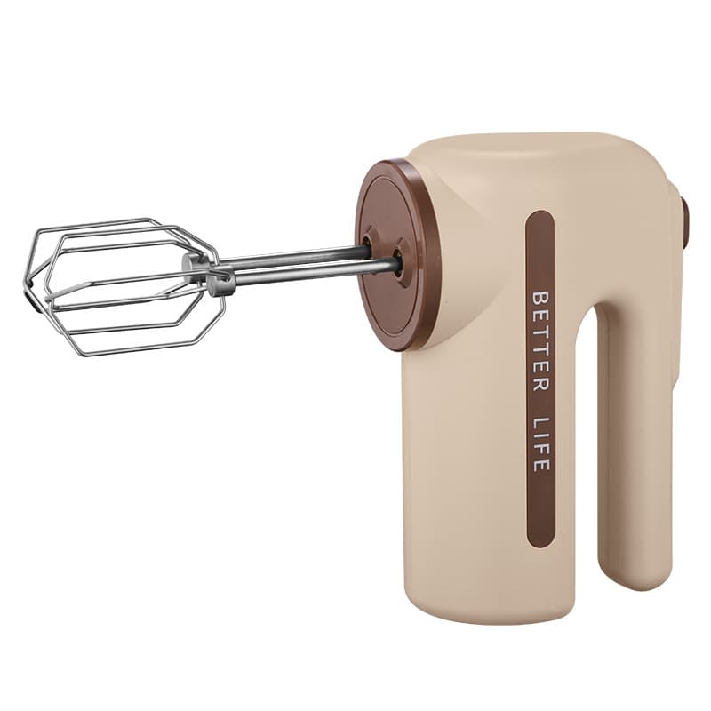 Curated Wireless Egg Beater, Rechargeable Electric Baking Cream Whisk, Cake Mixer, Battery-Powered
