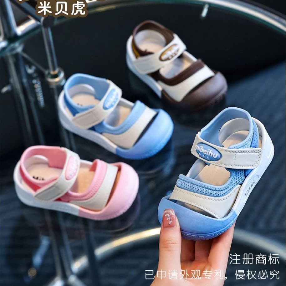 2026 New Children's Sandals Summer Boys Girls Baby Toddler Shoes Walking Shoes Toe Protection Sandals Wholesale