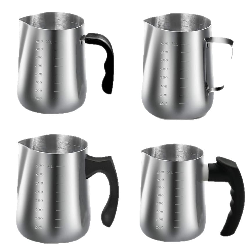 Heat-resistant Handle Stainless Steel Latte Art Pitcher, Cross-border Hot-selling Wax Melting Coffee Tool