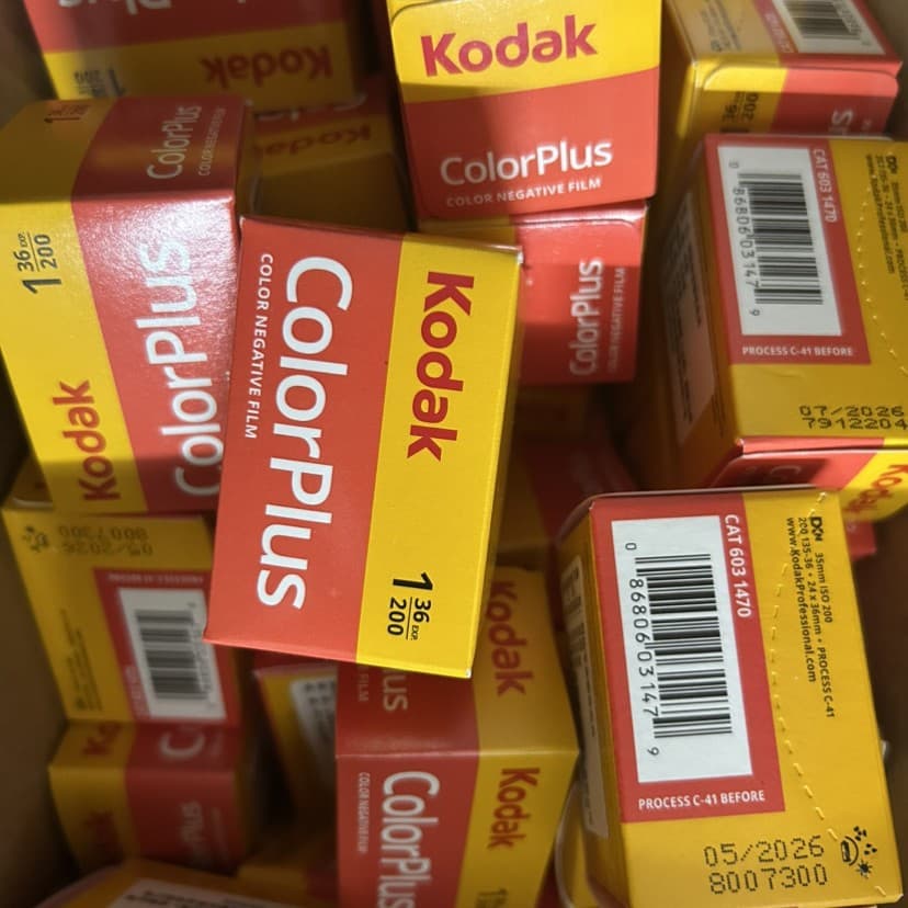 2026 stock US authentic easy-to-shoot Kodak film 36 exposures 35mm 200 ISO for retro 135 cameras