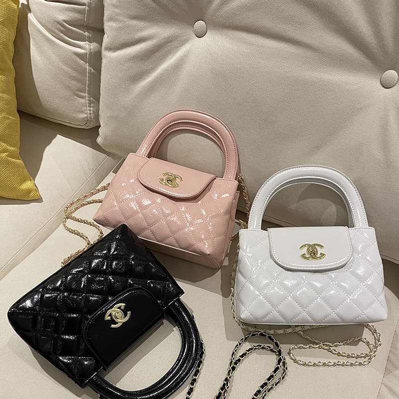 2025 New Fashion Diamond Quilted Chain Bag Handbag Shoulder Crossbody Bag for Women