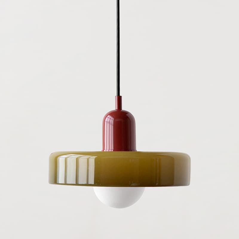 Nordic Minimalist Chandelier Creative Cream Style Living Room Bar Light Modern Bauhaus Vintage Bedside Glass Lamp