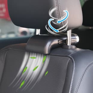 Car Seat Fan Rear Seat Cooling Tool USB Plug-in Turbo Radiator for 12V 24V Silent Fan