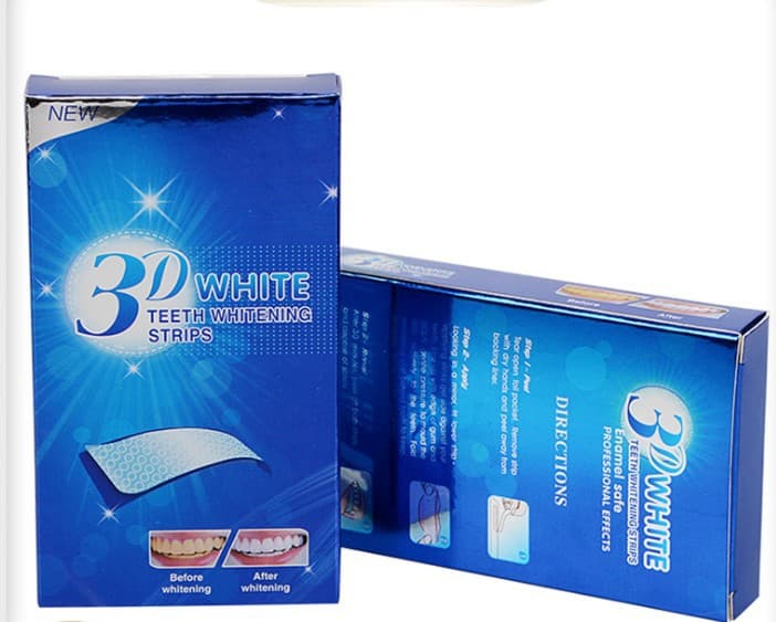 3D Whitening Teeth Strips Bright White Teeth Whitening Strips