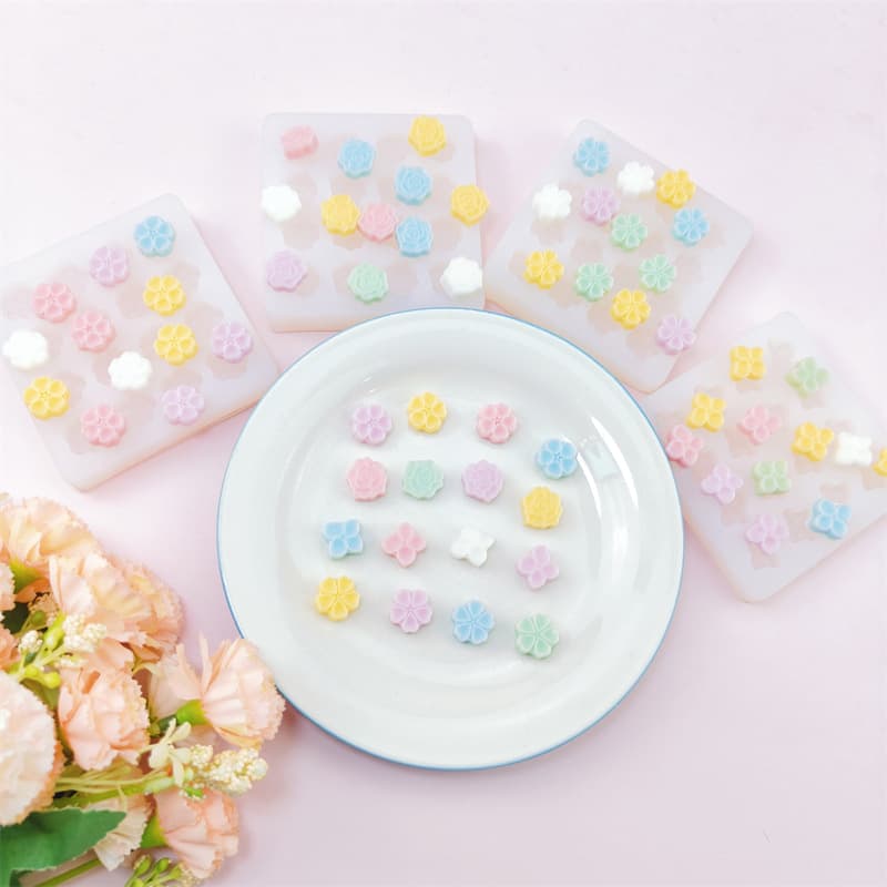 Mini Flower Silicone Mold for DIY Epoxy Resin, Clay, Wax Seal, Chocolate Baking Decoration Mold