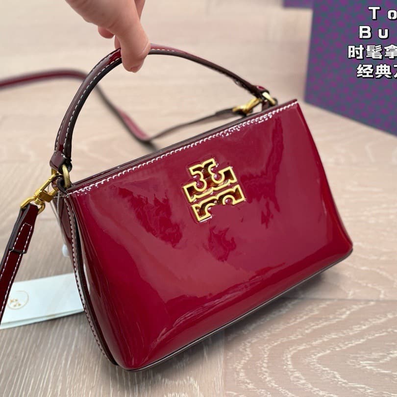 TB Patent Leather Smooth Calfskin Mini Lady Dior Bag Crossbody Evening Bag Shoulder Bag Handbag Classic