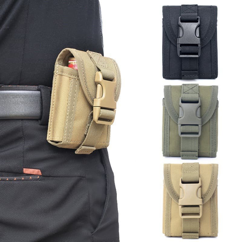 Niuniu Outdoor Cross-Border Multifunctional EDC Cigarette Bag Cigarette Case Tactical Multifunctional Small Waist Bag Molle Tool Bag