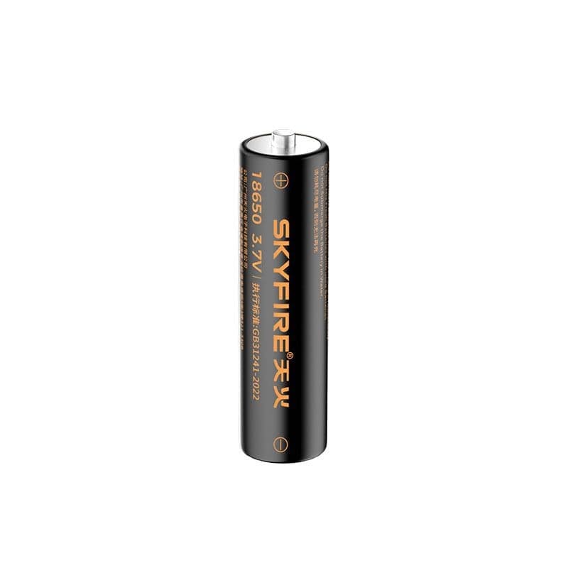 SkyFire 18650 Lithium Battery 1600mAh 3000mAh High Energy Rechargeable Li-ion Flashlight Battery