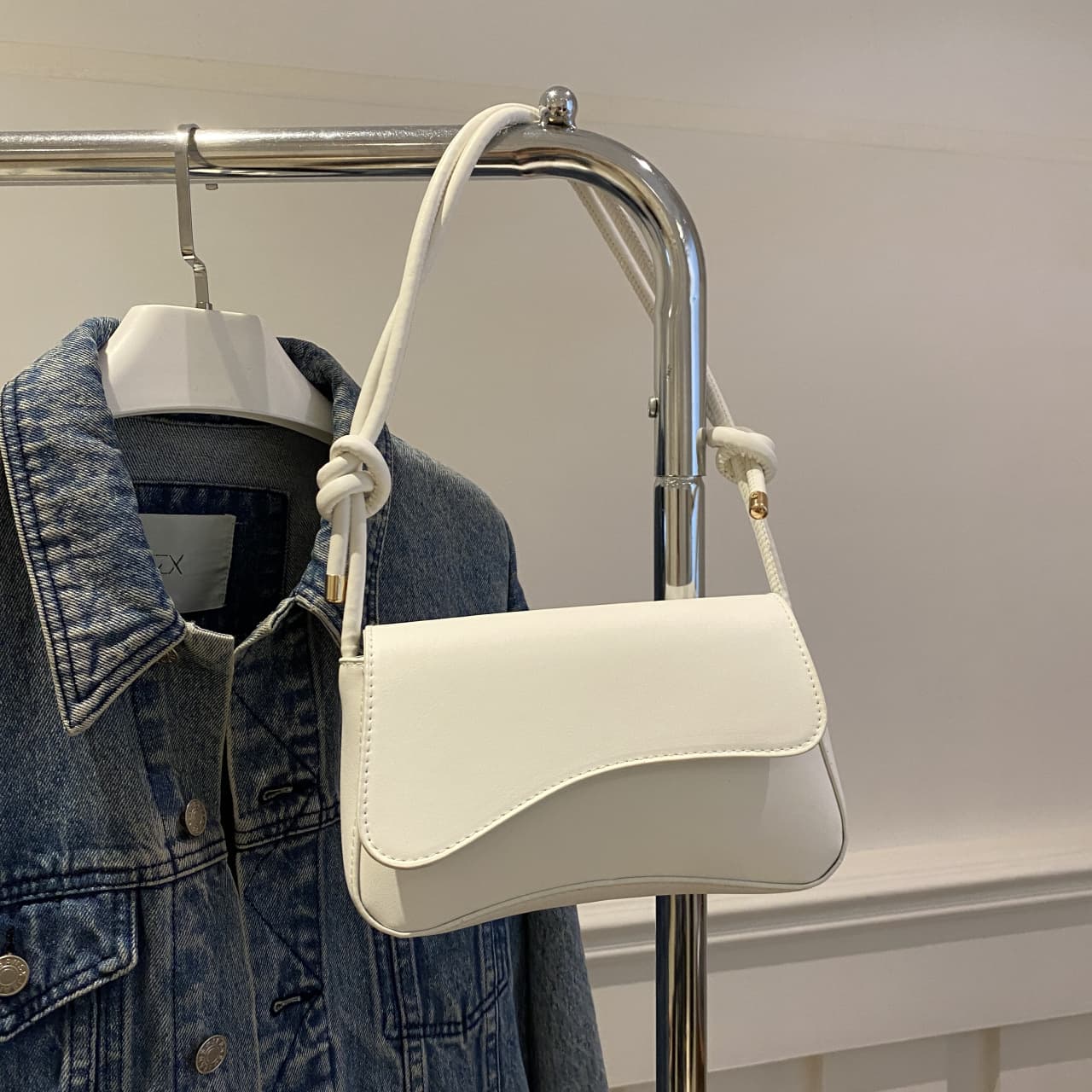 2025 Summer New Simple Commute Fashion Casual Solid Color Shoulder Crossbody Handheld Underarm Women's Bag