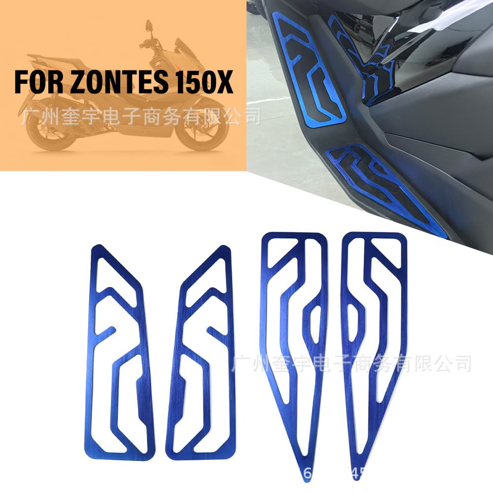Suitable for ZONTES 150X 150-X 150 modified aluminum alloy hollow anti-slip pedals