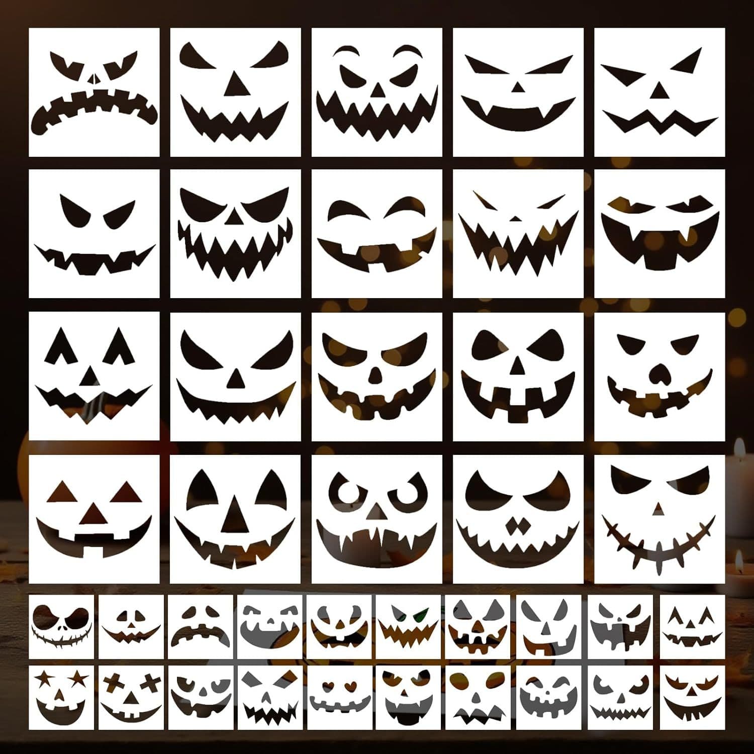 Halloween Pumpkin Carving Tool Set Pumpkin Lantern Pumpkin Expression Carving Tool Halloween Tool Set