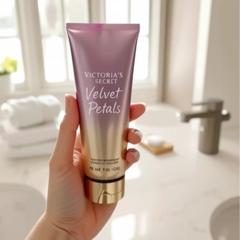 Victoria's Secret Body Lotion Moisturizing Hydrating Long-Lasting Fragrance Velvet Petals Nourishing Skincare (US Version)